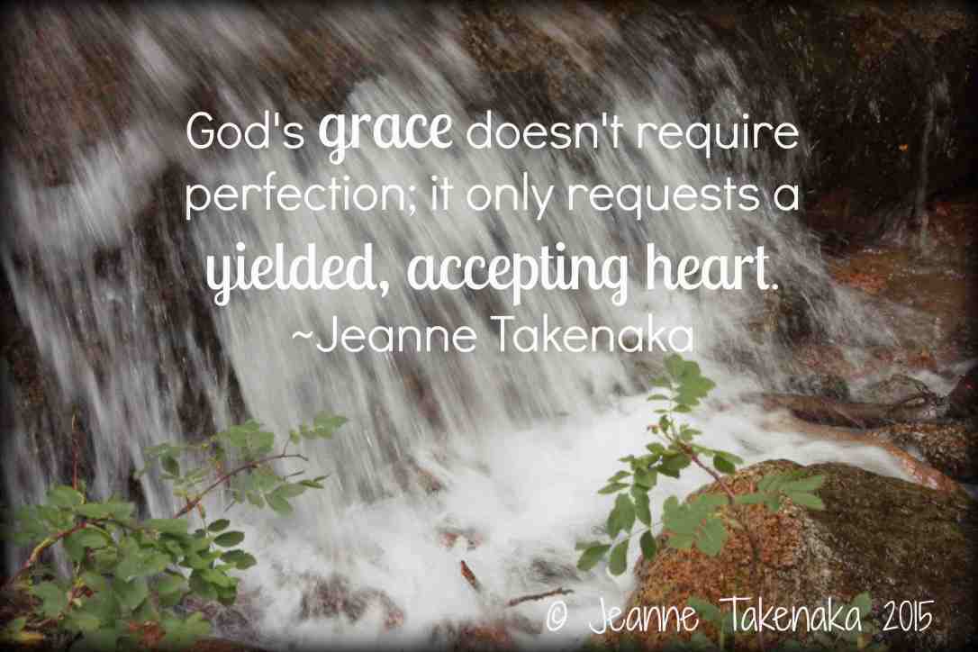 God's grace doesn't require perfection copy